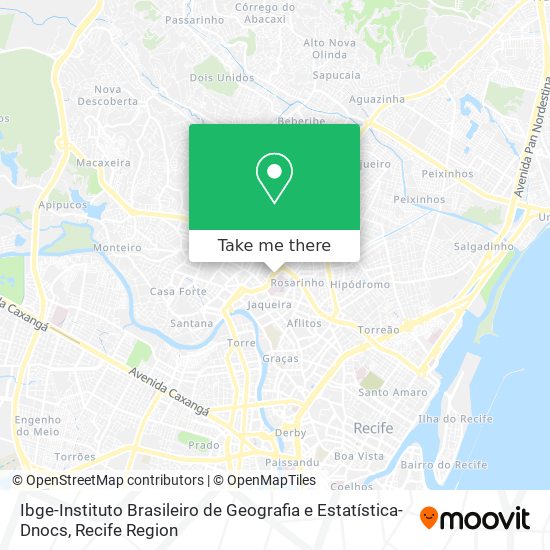 Ibge-Instituto Brasileiro de Geografia e Estatística-Dnocs map
