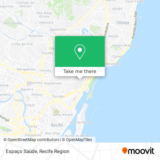 Espaço Saúde map