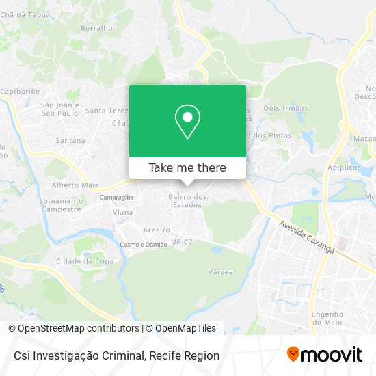 Csi Investigação Criminal map