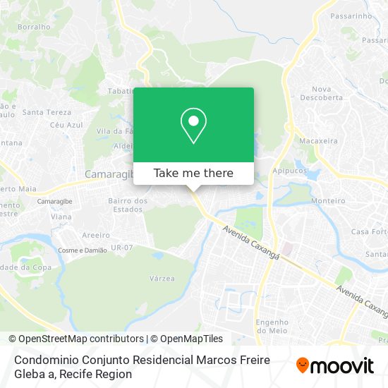 Condominio Conjunto Residencial Marcos Freire Gleba a map