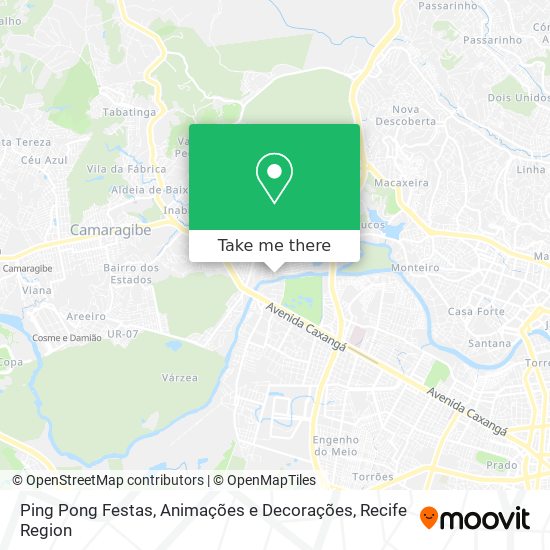 Ping Pong Festas, Animações e Decorações map