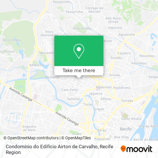 Condomínio do Edifício Airton de Carvalho map