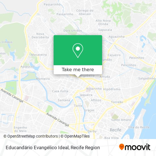 Educandário Evangélico Ideal map