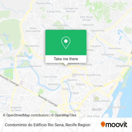 Condominio do Edificio Rio Sena map