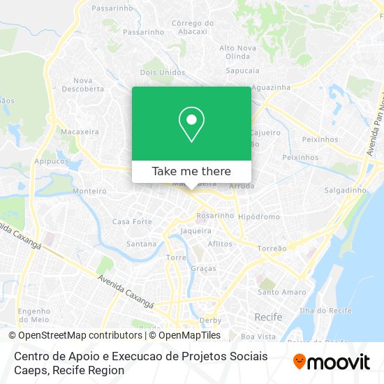 Centro de Apoio e Execucao de Projetos Sociais Caeps map