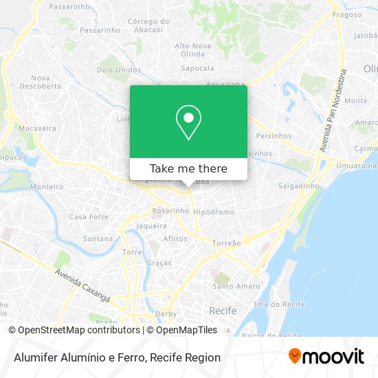 Alumifer Alumínio e Ferro map