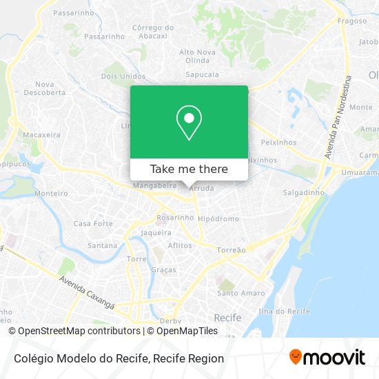 Colégio Modelo do Recife map