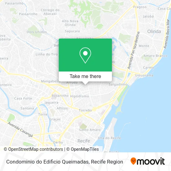 Condominio do Edificio Queimadas map