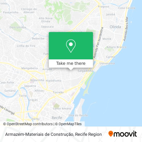 Armazém-Materiais de Construção map