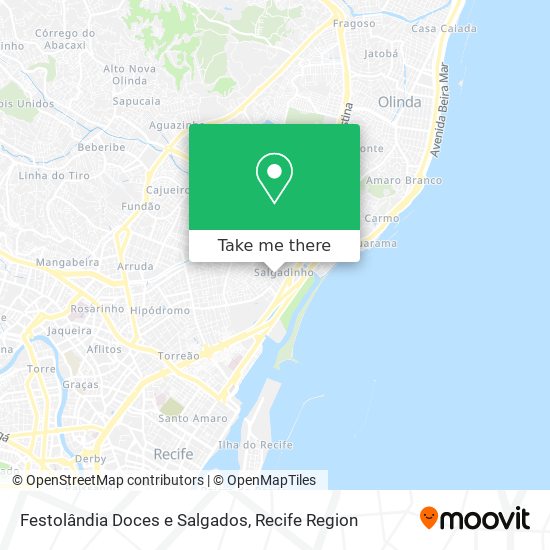 Festolândia Doces e Salgados map
