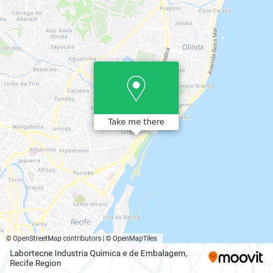 Mapa Labortecne Industria Quimica e de Embalagem