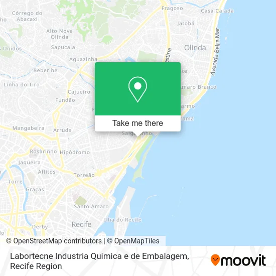 Labortecne Industria Quimica e de Embalagem map