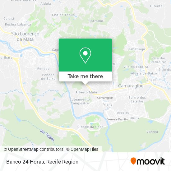 Banco 24 Horas map