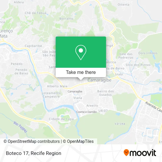 Boteco 17 map