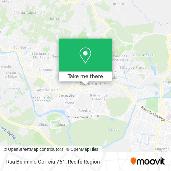 Rua Belmínio Correia 761 map