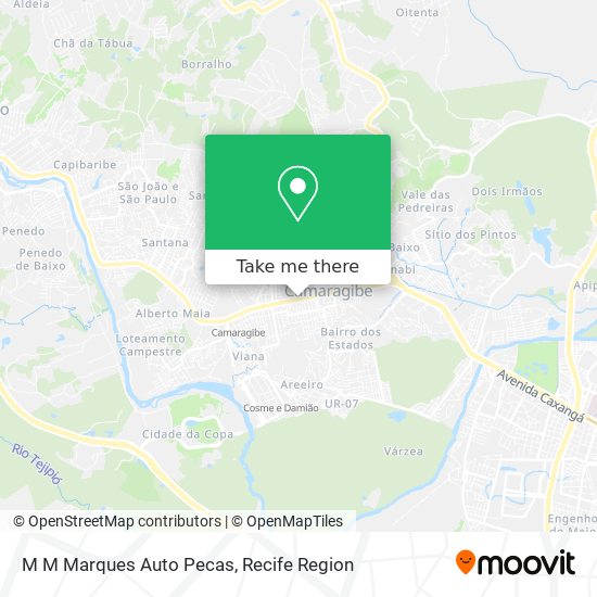 M M Marques Auto Pecas map