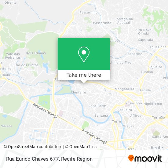 Rua Eurico Chaves 677 map