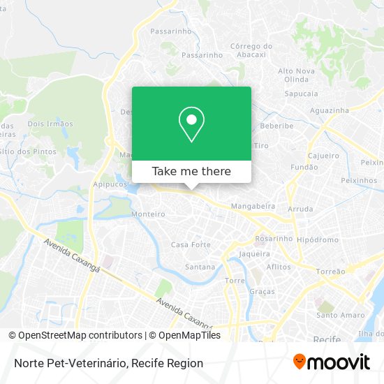 Norte Pet-Veterinário map