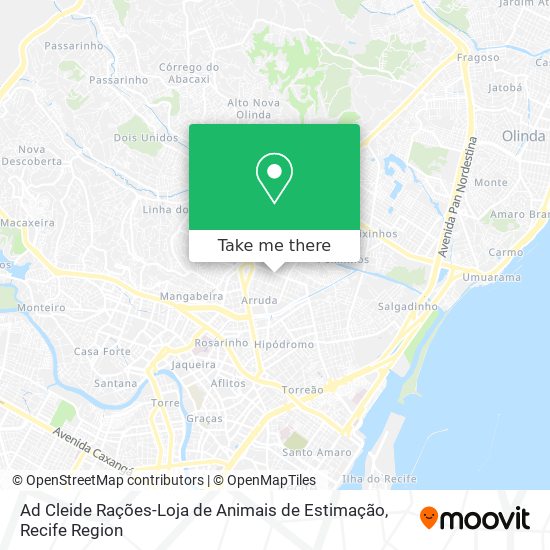 Ad Cleide Rações-Loja de Animais de Estimação map