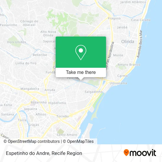 Espetinho do Andre map
