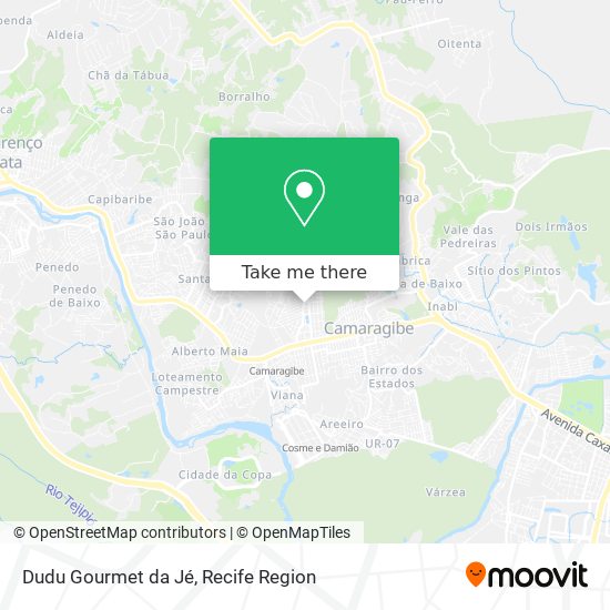 Dudu Gourmet da Jé map