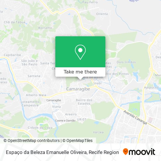 Espaço da Beleza Emanuelle Oliveira map