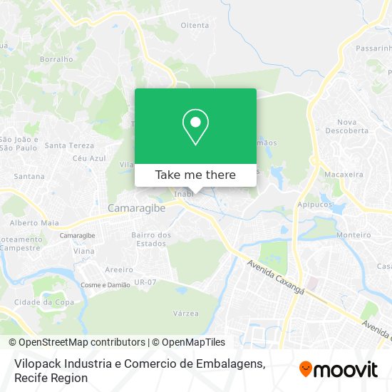 Vilopack Industria e Comercio de Embalagens map
