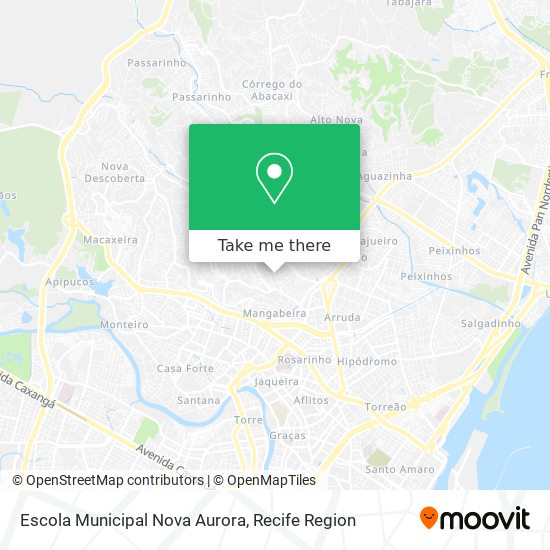 Escola Municipal Nova Aurora map
