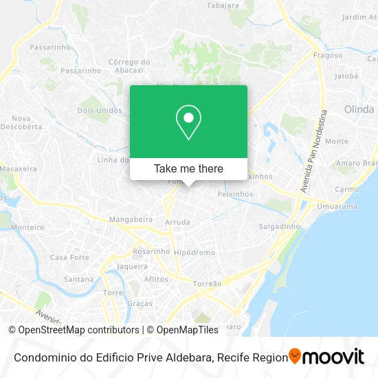 Condominio do Edificio Prive Aldebara map