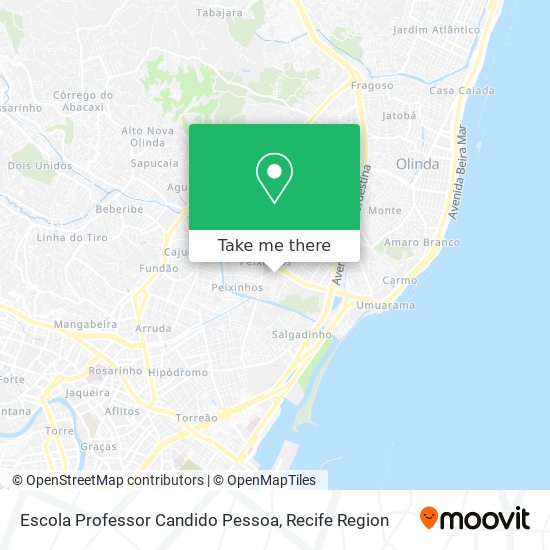 Escola Professor Candido Pessoa map