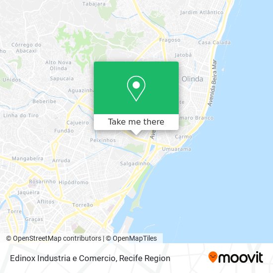 Edinox Industria e Comercio map