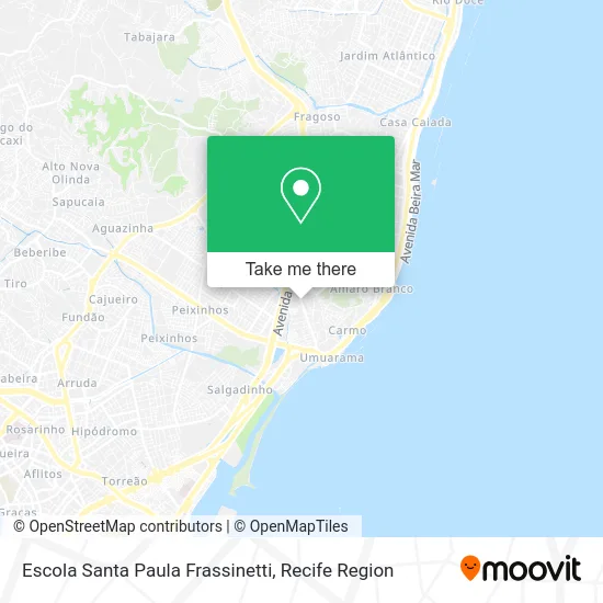 Escola Santa Paula Frassinetti map