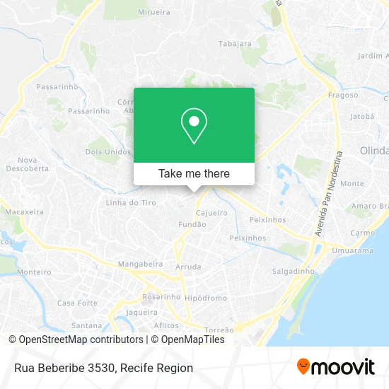 Rua Beberibe 3530 map