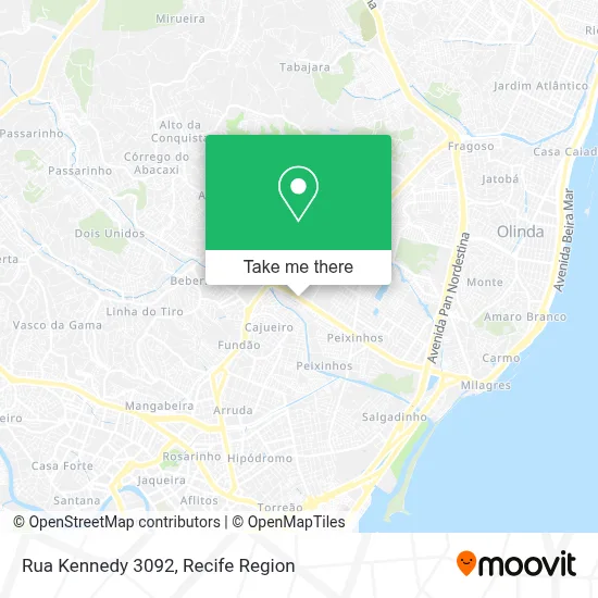 Rua Kennedy 3092 map