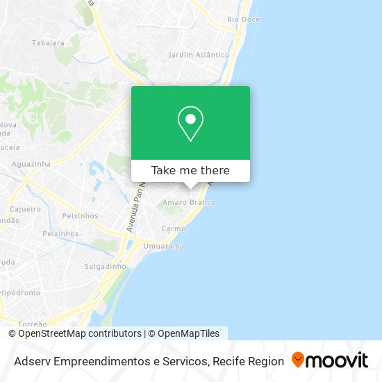 Adserv Empreendimentos e Servicos map