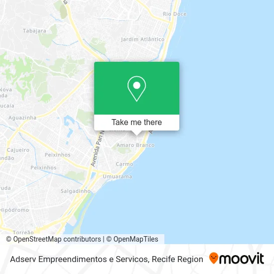 Adserv Empreendimentos e Servicos map