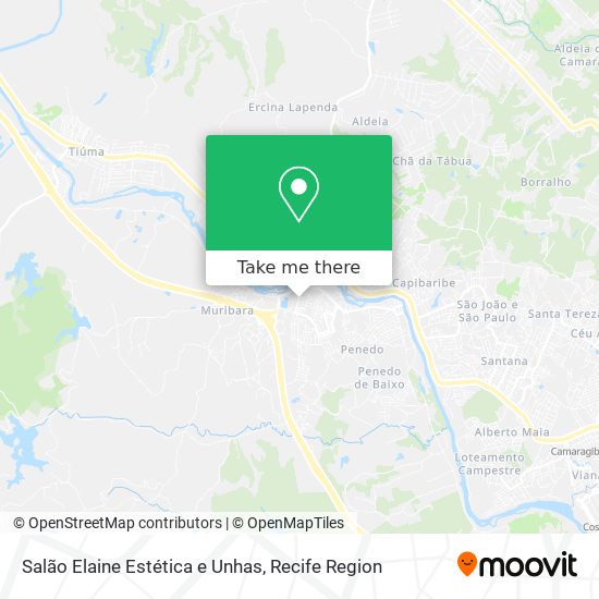 Salão Elaine Estética e Unhas map