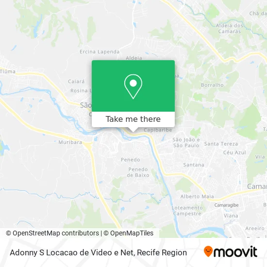 Adonny S Locacao de Video e Net map