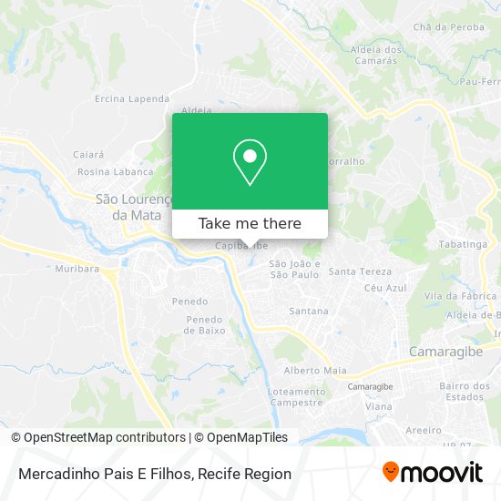 Mercadinho Pais E Filhos map