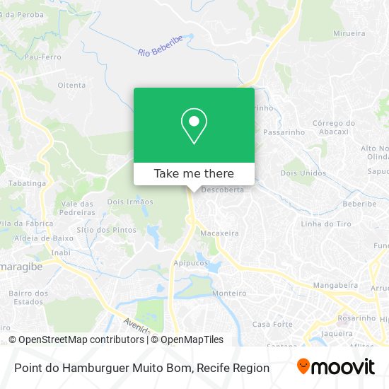 Point do Hamburguer Muito Bom map