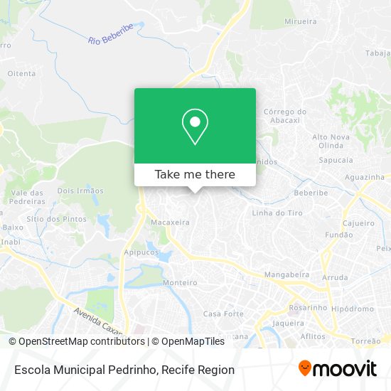 Escola Municipal Pedrinho map