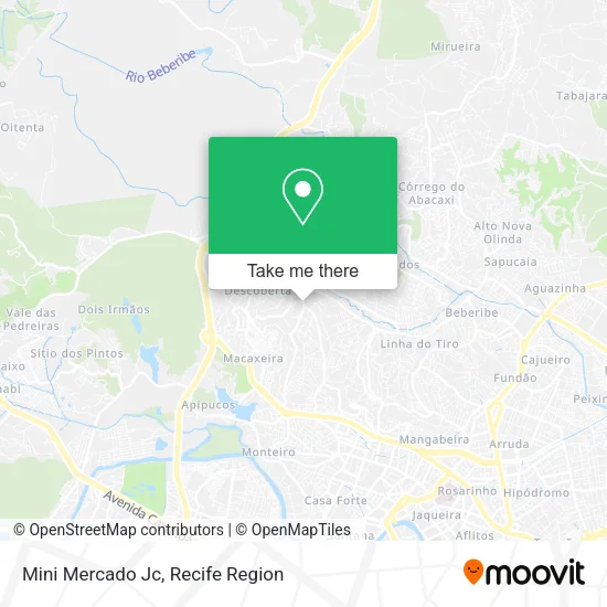 Mini Mercado Jc map