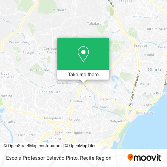 Escola Professor Estevão Pinto map