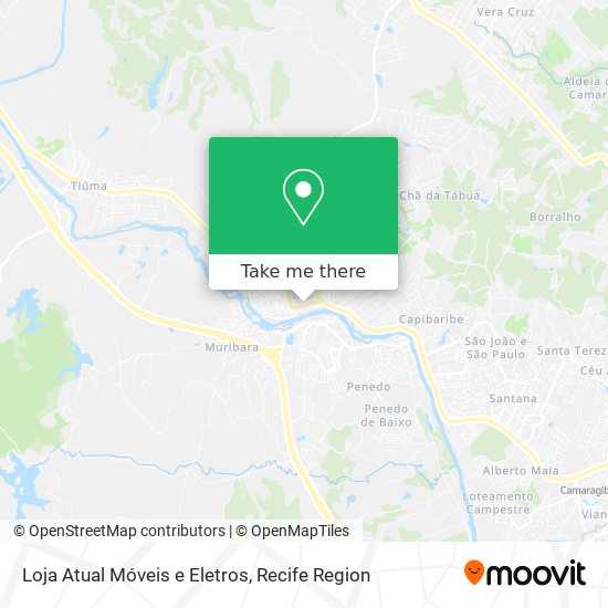 Loja Atual Móveis e Eletros map