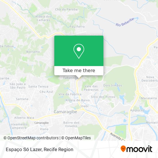 Espaço Só Lazer map
