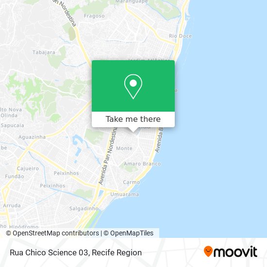 Rua Chico Science 03 map