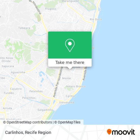 Carlinhos map