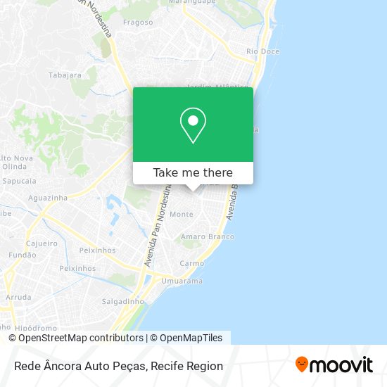 Rede Âncora Auto Peças map