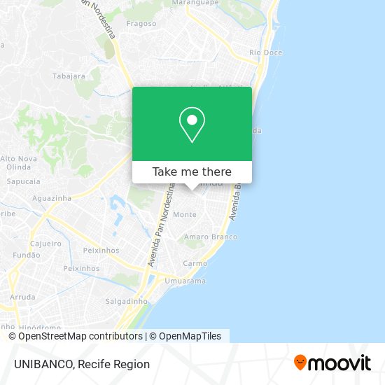 UNIBANCO map