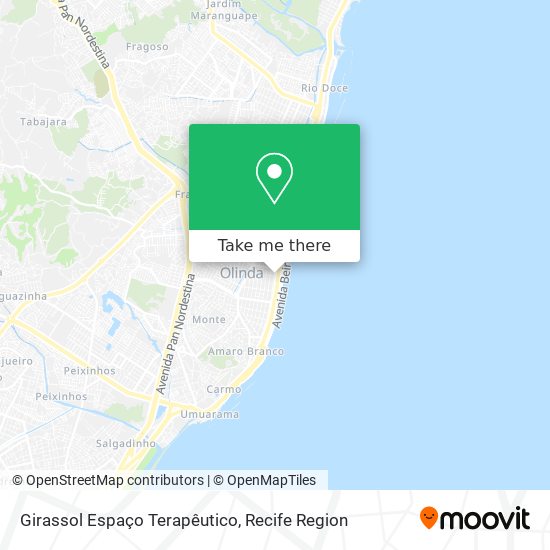 Girassol Espaço Terapêutico map